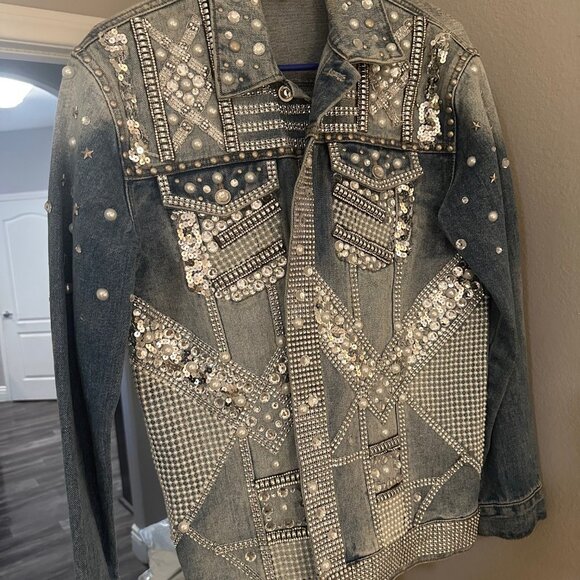 Denim Sparkle jacket - Picture 1 of 1